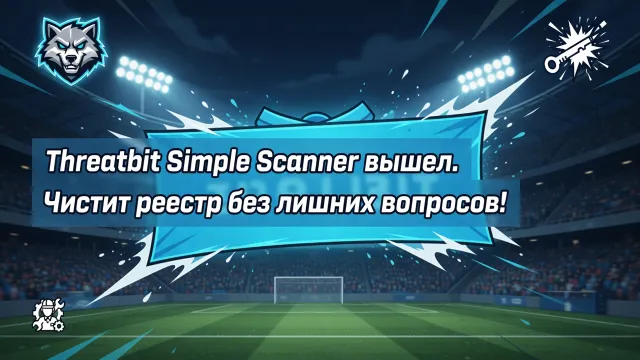 Threatbit Simple Scanner вышел. Чистит реестр без лишних вопросов!